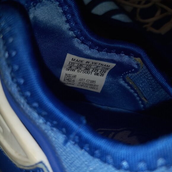 Adidas Ninja Boys 4 Boost Blue Running Shoes Sneakers 2K - Picture 14 of 14